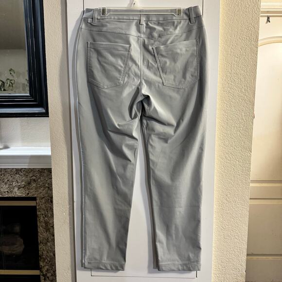 Lululemon Men's ABC Trouser Pant Slim Fit LM5AQYS Gray Size 30 - Picture 4 of 7
